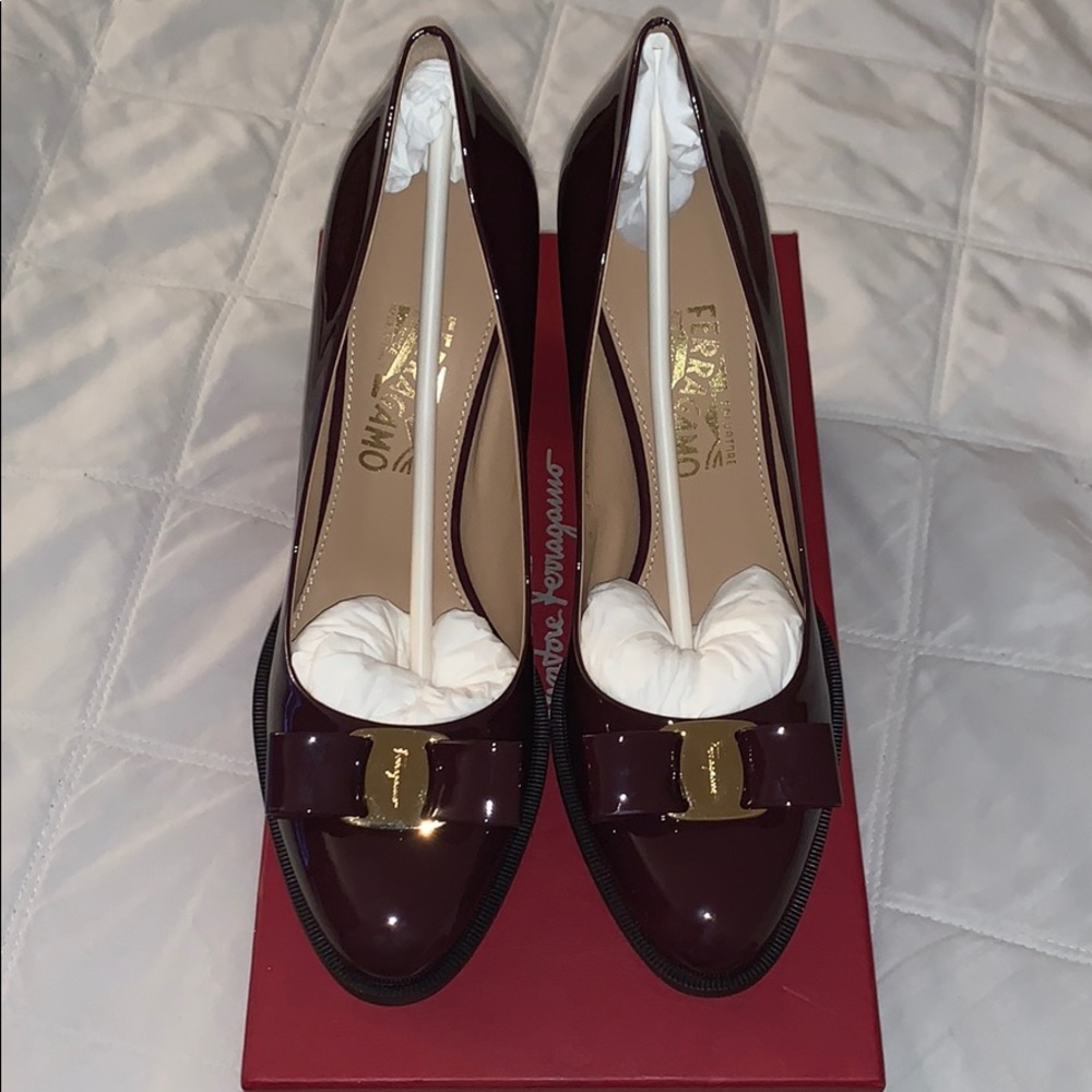 Salvatore ferragamo Luna 85 pump